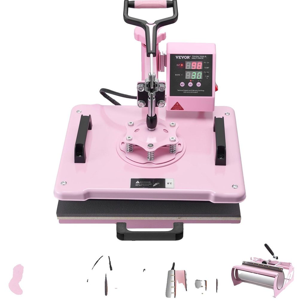 VEVOR Heat Press, 12 x 15 palců, stroj na tepelný přenos 8 Obrázek produktu 