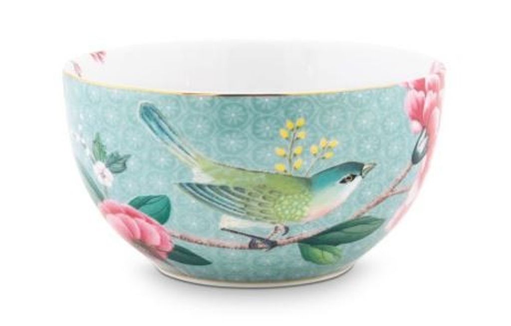 PIP STUDIO Blushing Birds Bowl blue 15 cm