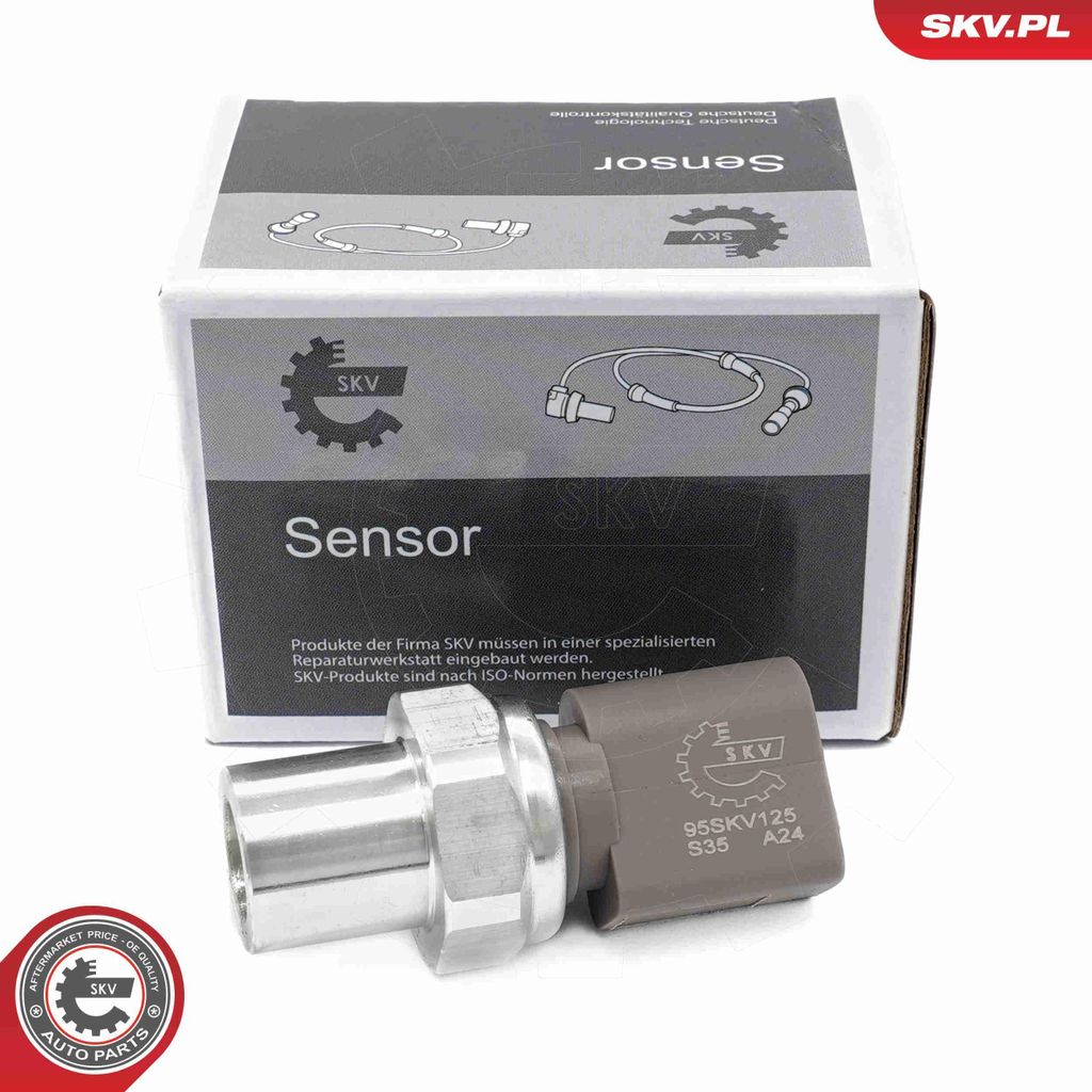 ESEN SKV Druckschalter Klimaanlage Druckschalter 95SKV125 für VW PASSAT Variant (3B6) 0,04kg