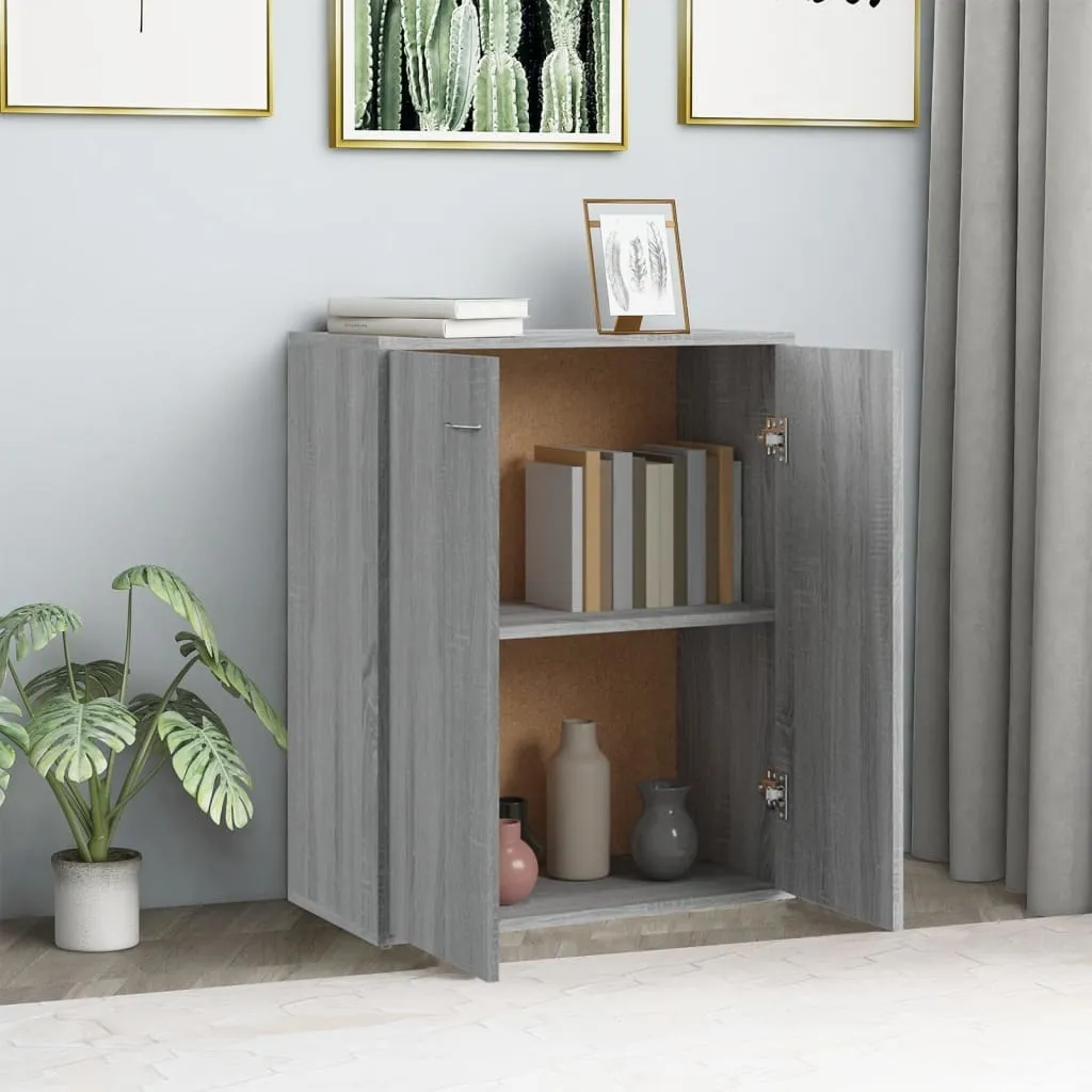 Maison Exclusive Credenza Grigio Sonoma 60x30x75 cm - Mobile Multiuso - 3