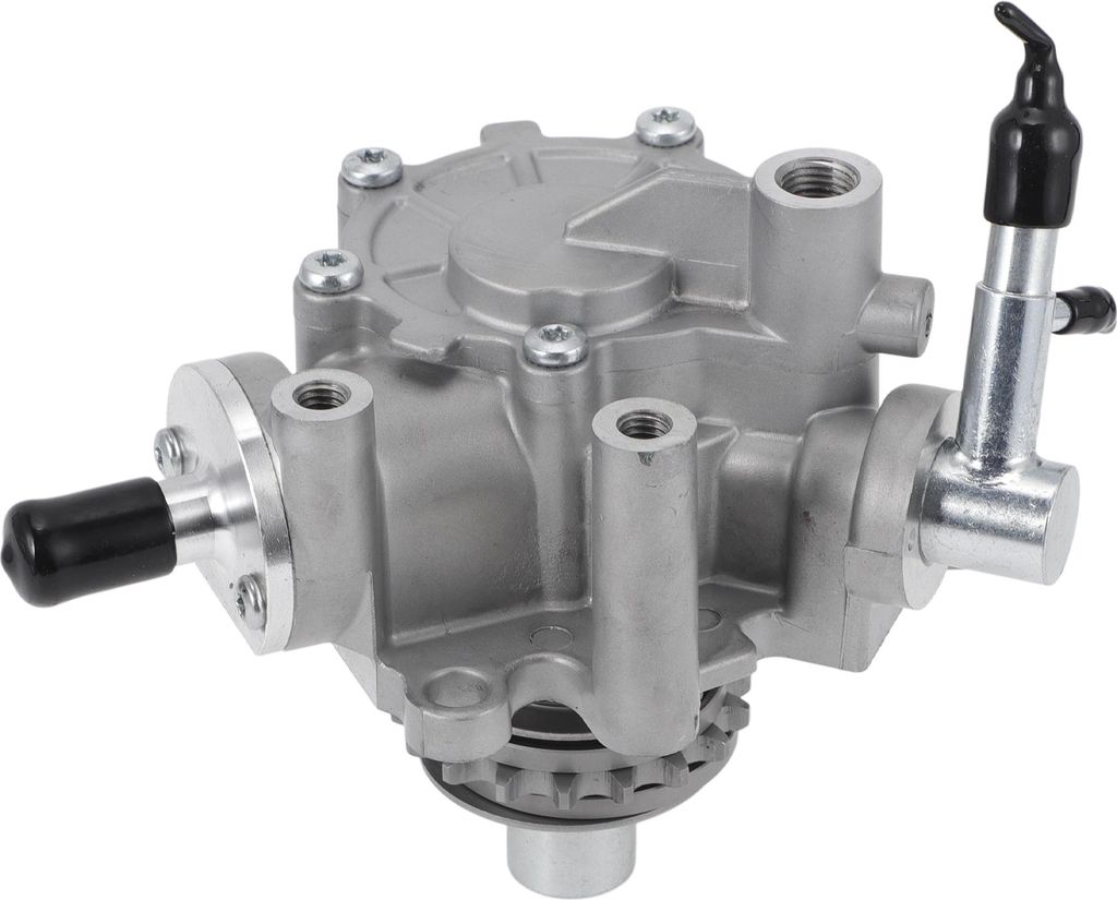 Bremsenvakuumpumpe Nr. 146505X00D Motorvakuumpumpe für Nissan NV350 2011-2016 Aluminiumlegierung Silberton 1 Stück