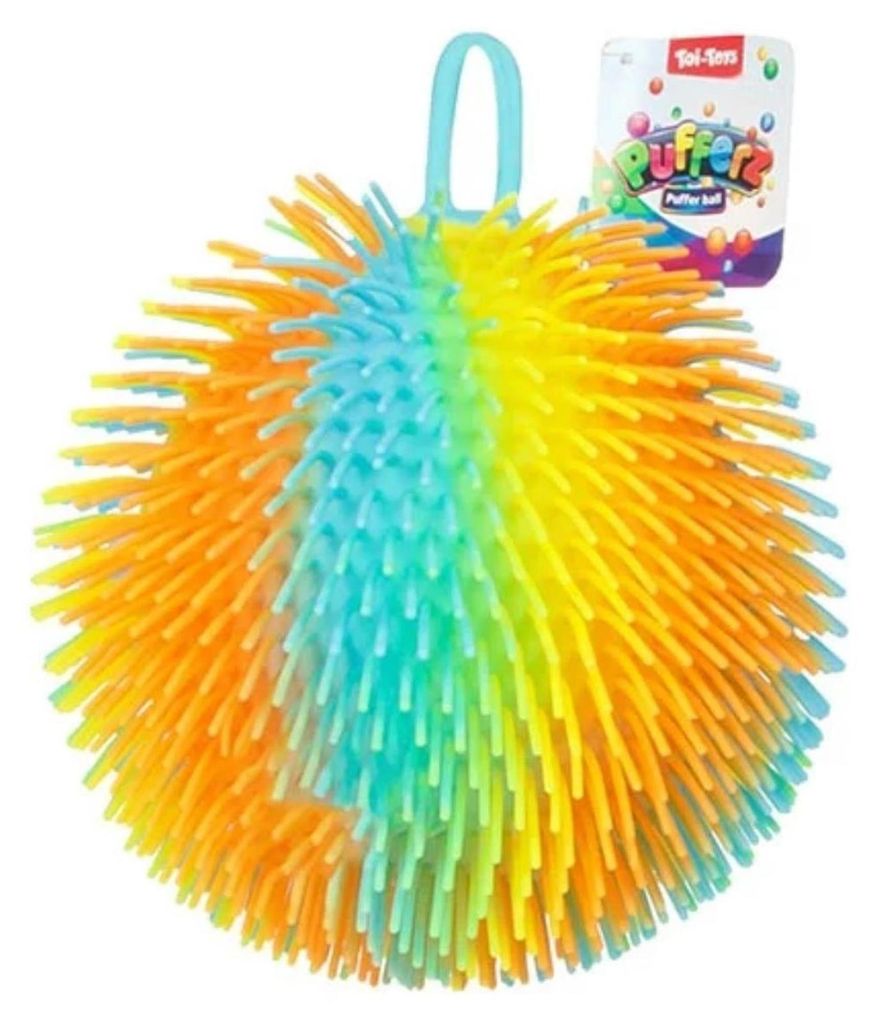 Toi-toys Puffferz palla a strisce, 20 cm Immagine del prodotto 