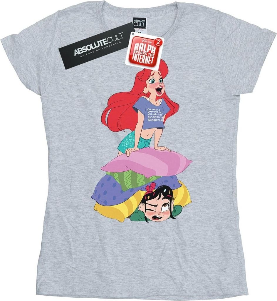 Disney - "Wreck It Ralph" T-Shirt für Damen BI44961 (S) (Grau)