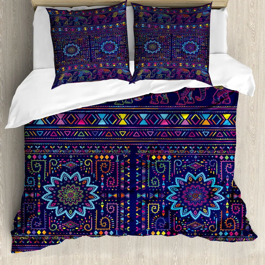 Set Copripiumino Matrimoniale Marocchino ABAKUHAUS Multicolore Persia