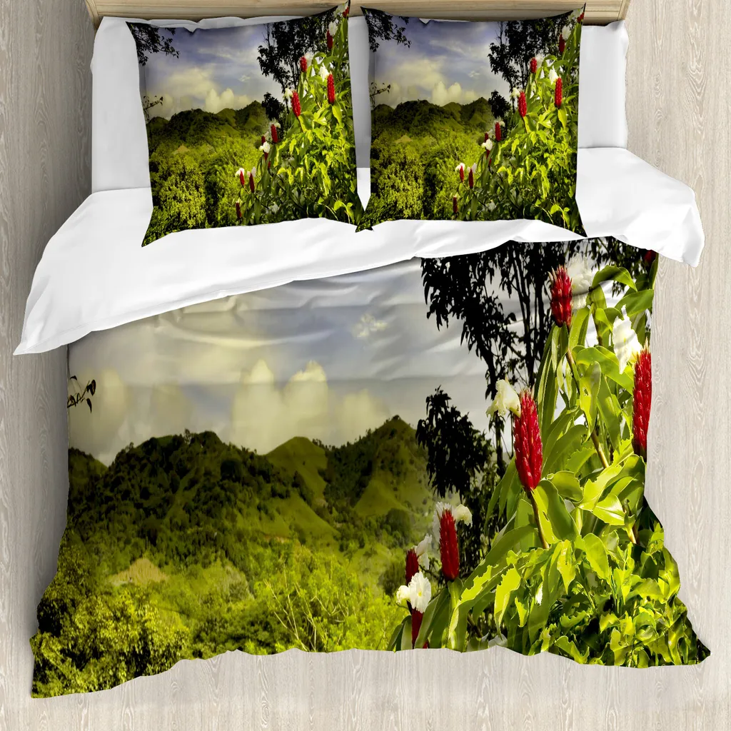 Copripiumino ABAKUHAUS 155x220 Wald Costa Rica - Stampa Digitale 3D