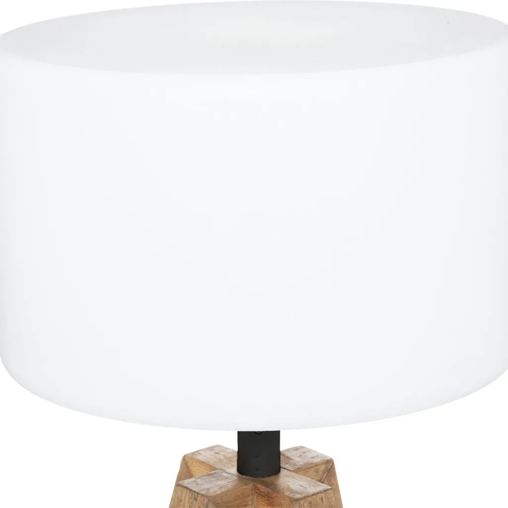 Lampe Matia en acacia résistant aux intempéries, éclairage 58 cm - 4