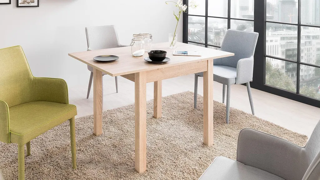 Table de repas extensible 80-200 cm : la solution gain de place Sonoma - 14
