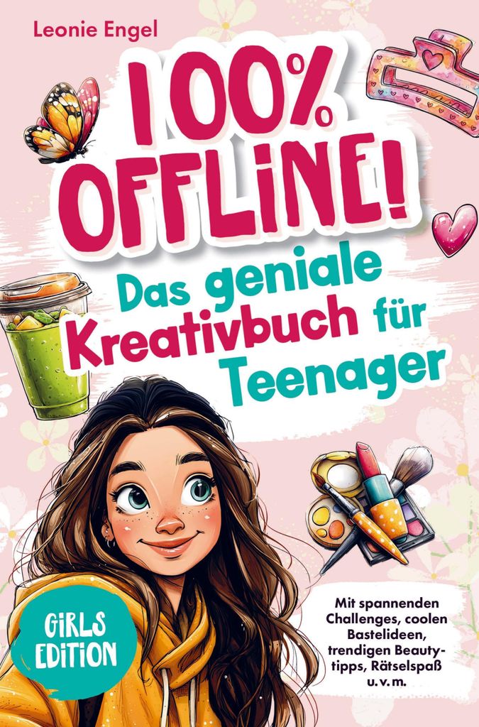 100% offline! Das Kreativbuch für Teenager-Mädchen Produktbild 