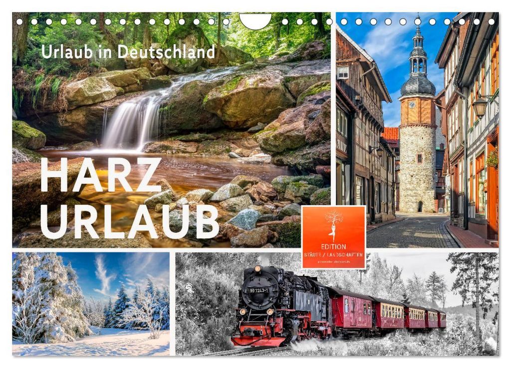 Harz - Urlaub (Wandkalender 2027 DIN A4 quer), CALVENDO Produktbild 