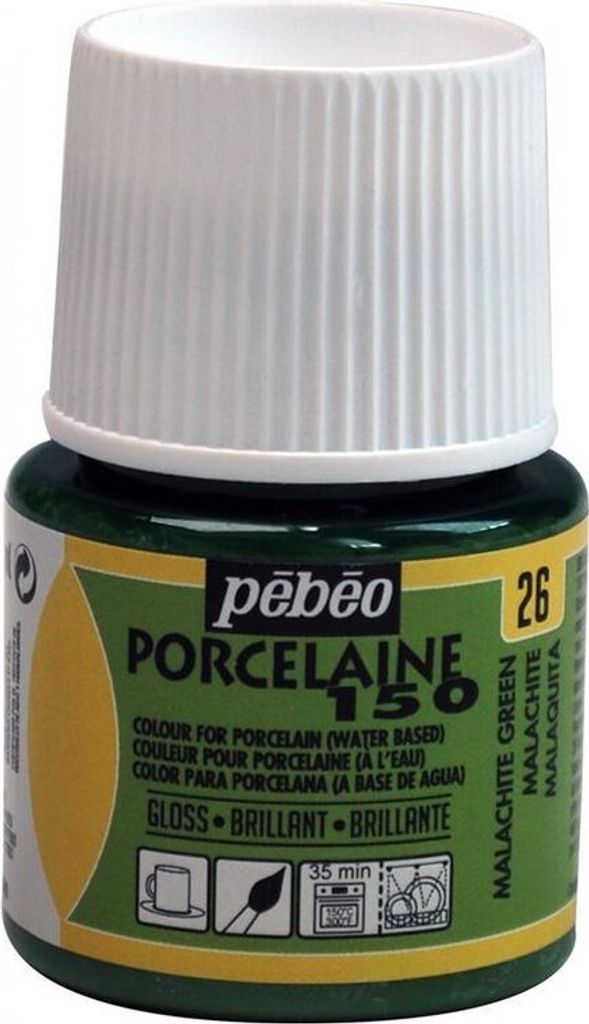 Pebeo Porcelaine 150, 45 ml, 26 Malachitgrün