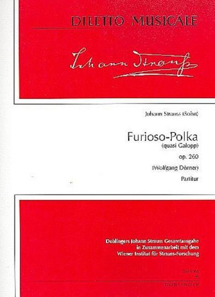 Furioso-Polka op.260für Orchester