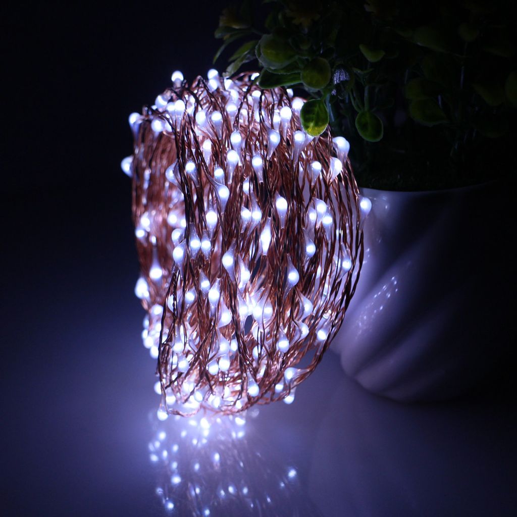 MAGGIFT USB LED Lichterkette 10m – 100 LEDs, Kupferdraht, RGB, Für Drinnen, Flexibel & Dekorativ