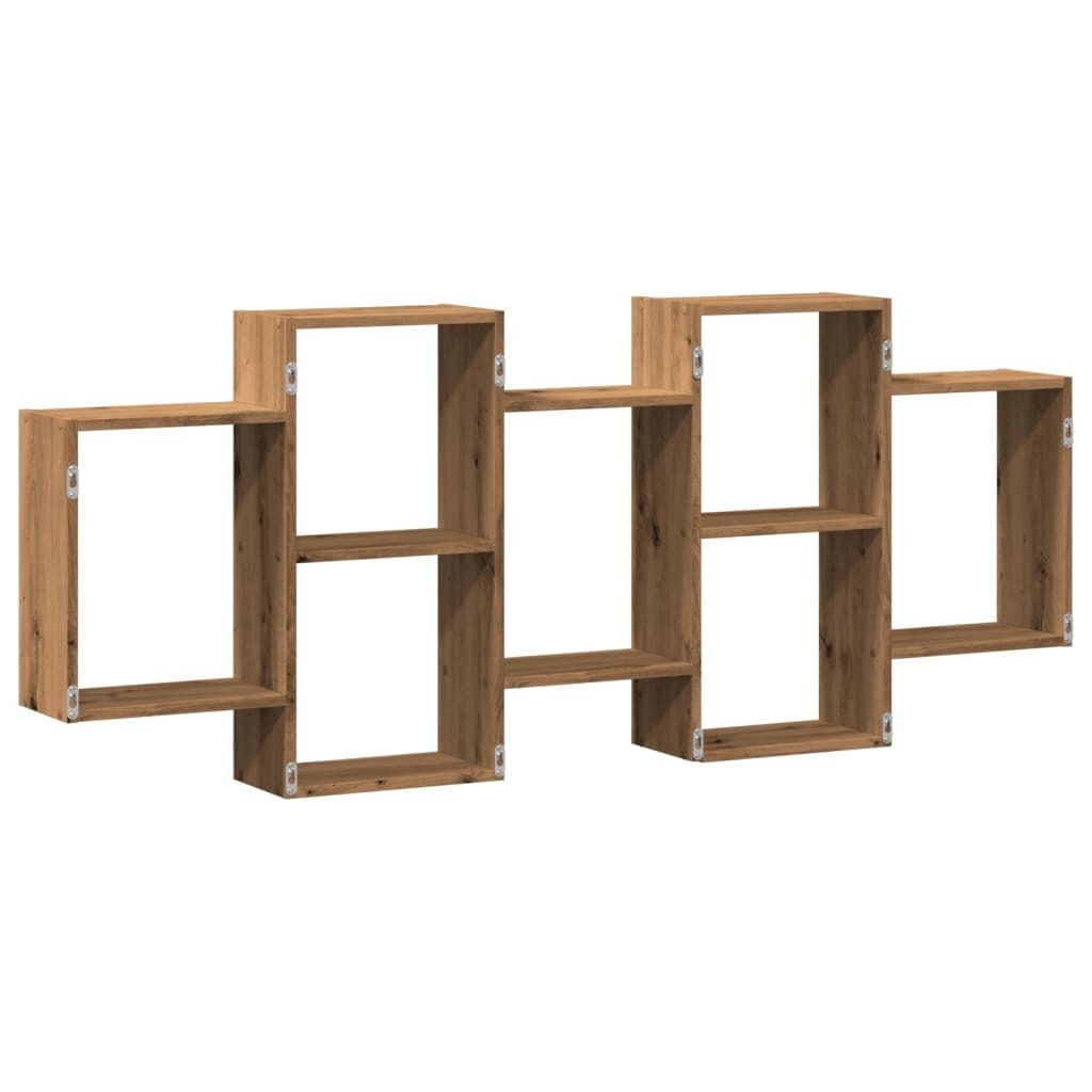vidaXL Étagère murale Chêne Artisan 159x18x65 cm Bois Image du produit 