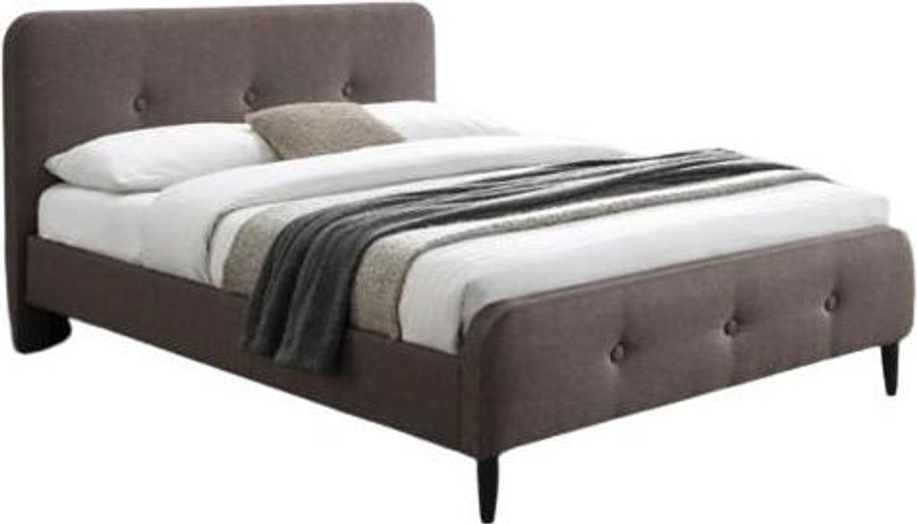 Polsterbett Vida | 140 x 200 cm | Taupe