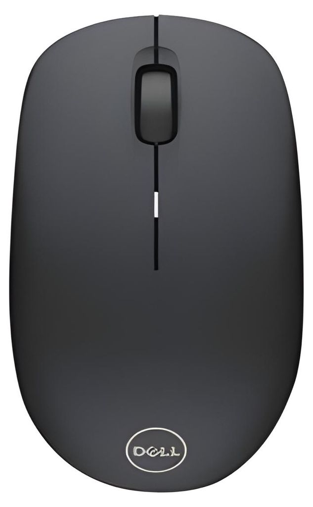 Dell WM126 - Mouse - Ottico - 3 pulsanti - Senza fili - RF Immagine del prodotto 