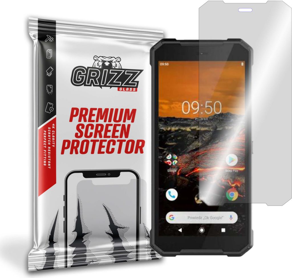 Hybrierglas GrizzGlass HybridGlass für Hammer Explorer Pro