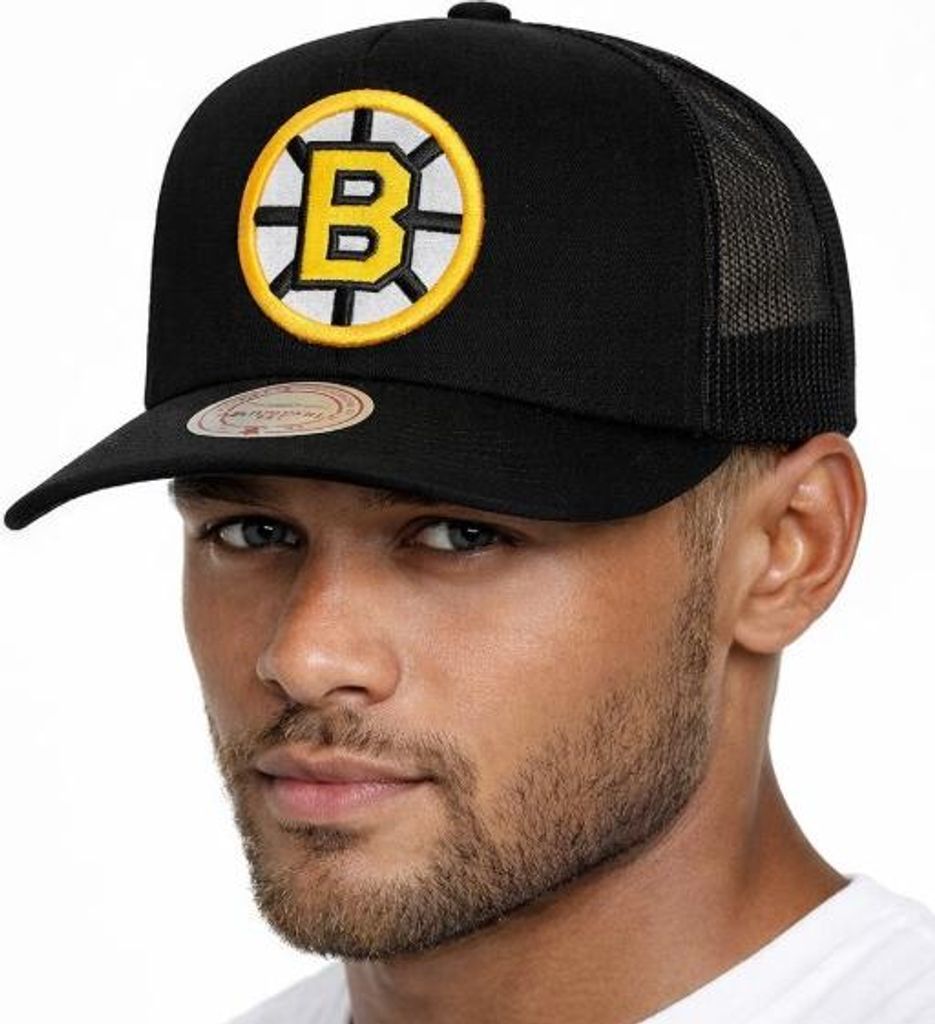 Pánská kšiltovka Boston Bruins NHL Evergreen Trucker