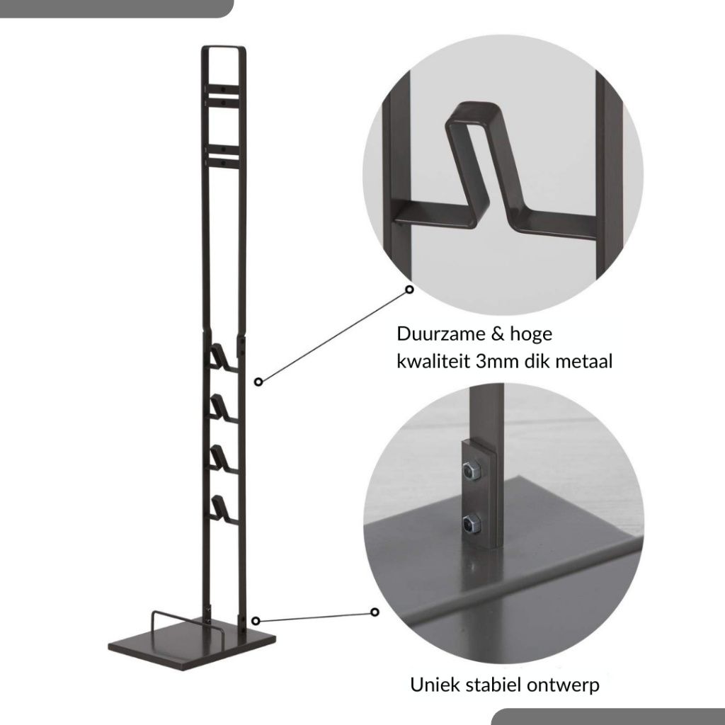 SensaHome - Stabilní kovový stojan na vysavač Dyson a Dyson Obrázek produktu 4