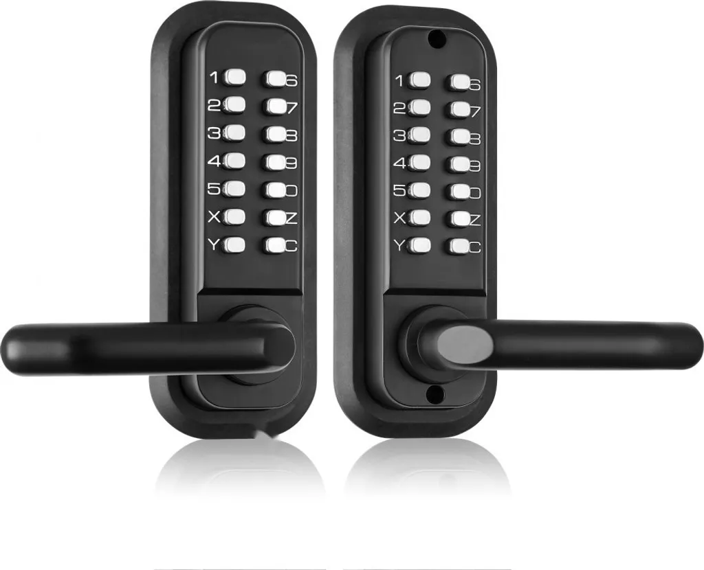 Serrure Porte Extérieure sans Clé Idéale pour Portillon et Accès Jardin