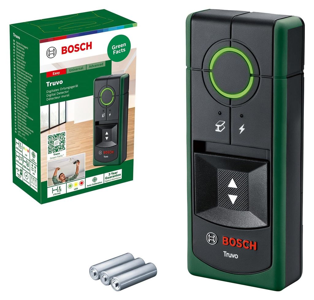 Détecteur de matériaux Truvo - BOSCH VERT - 0603681205 Image du produit 