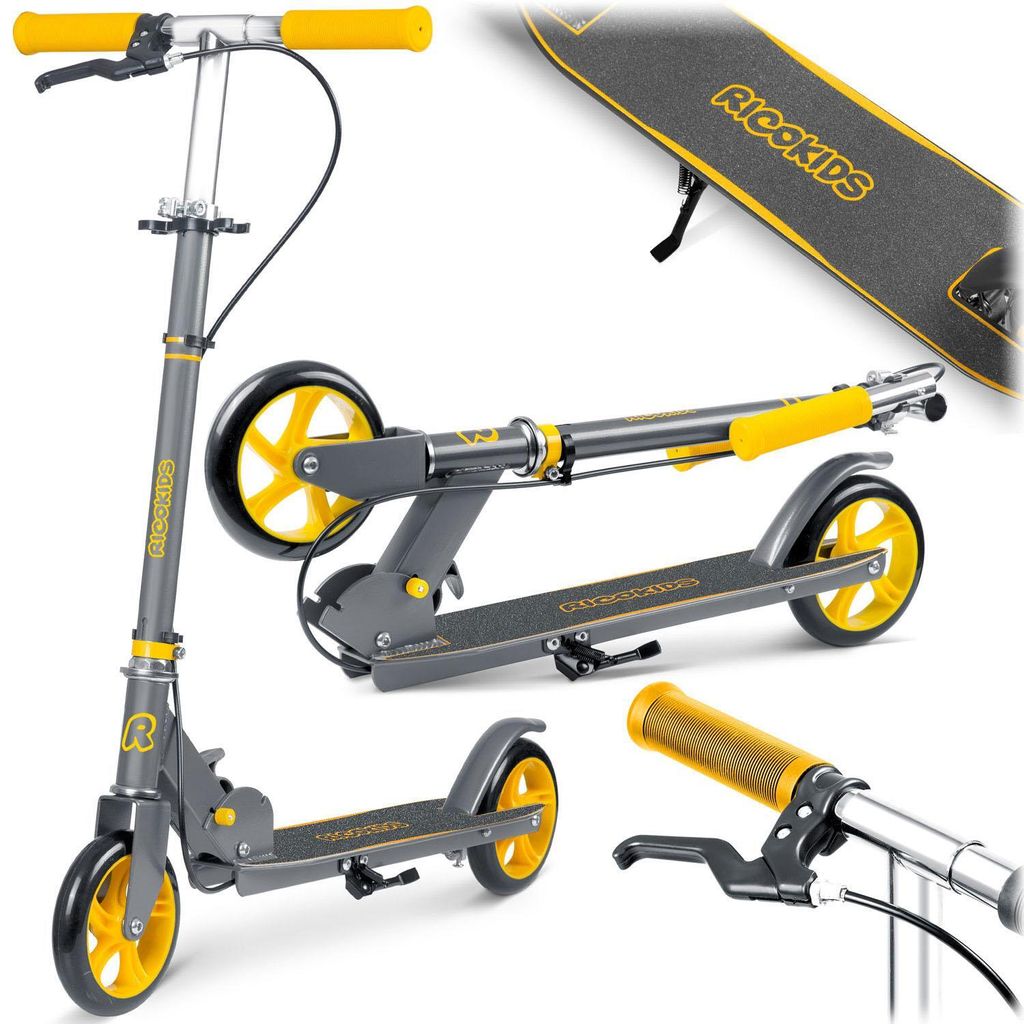 Kodi šedo-oranžový skúter Ricokids Obrázok produktu 