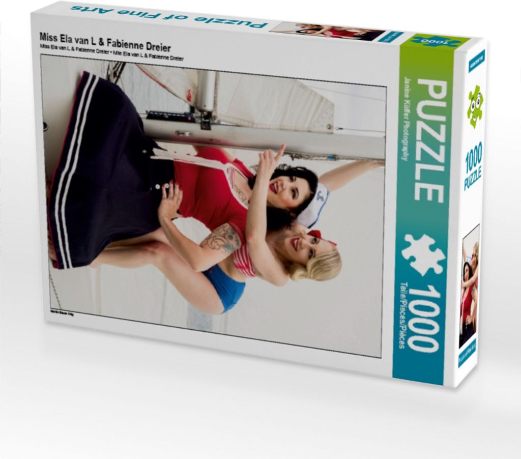 Calvendo Miss Ela van L & Fabienne Dreier 1000 Teile Puzzle hoch 480x640mm, Küffer Photography Janine; 7399399