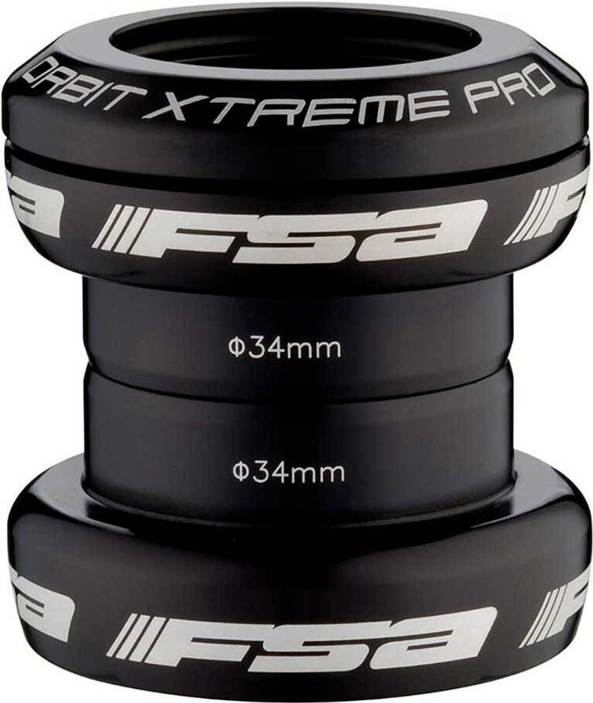 Fsa Extreme Pro 1 1/8 Inches Black 1 1/8 Inches