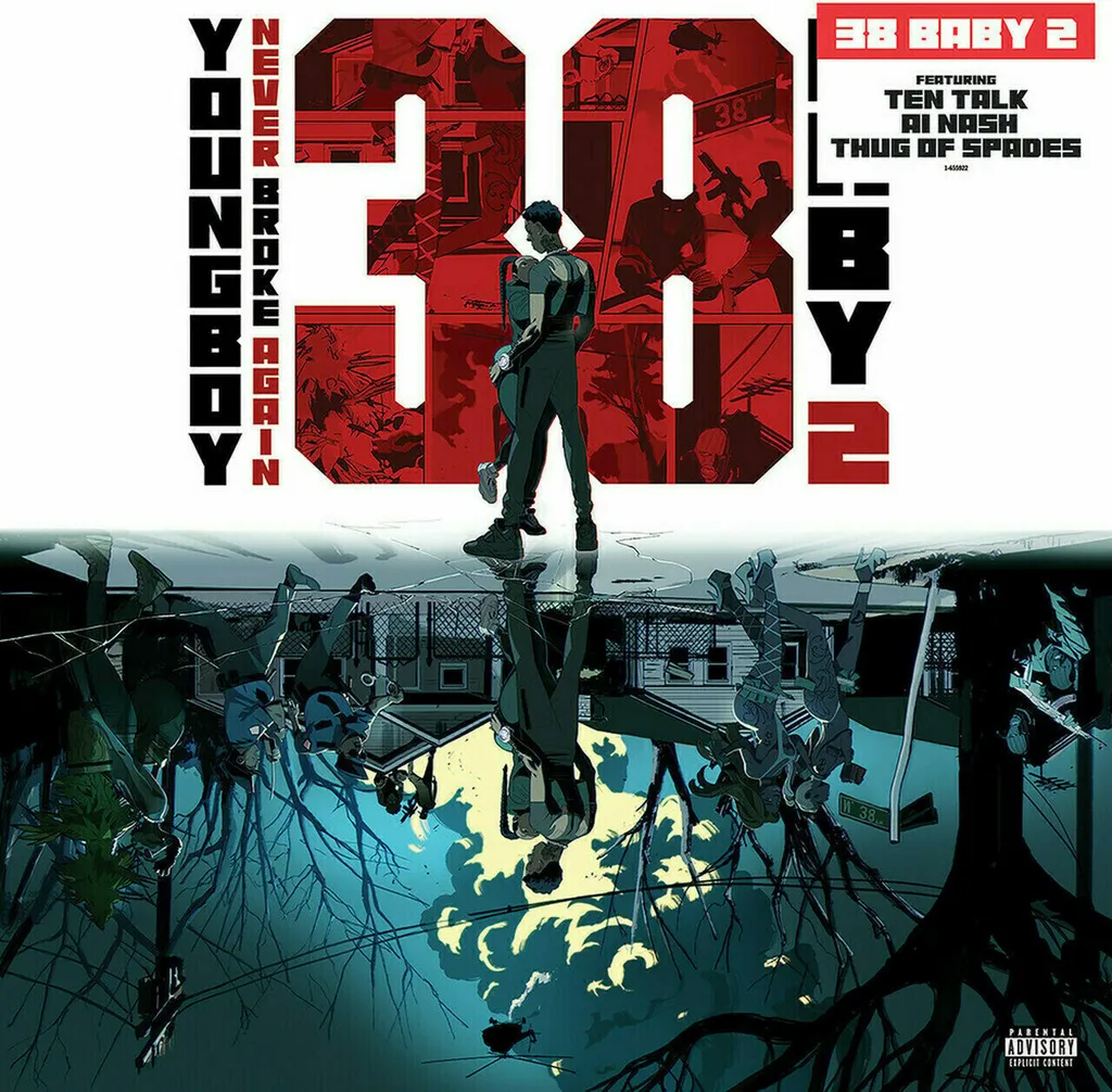 Youngboy Never Broke Again - 38 Baby 2 LP Vinyle Album Rap US