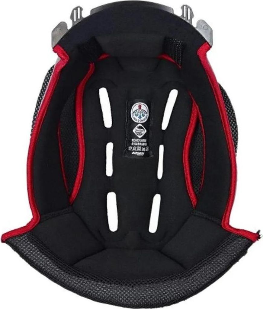 Nolan N104/evo/absolute Clima Comfort Innenpolsterung Schwarz L Schwarz L