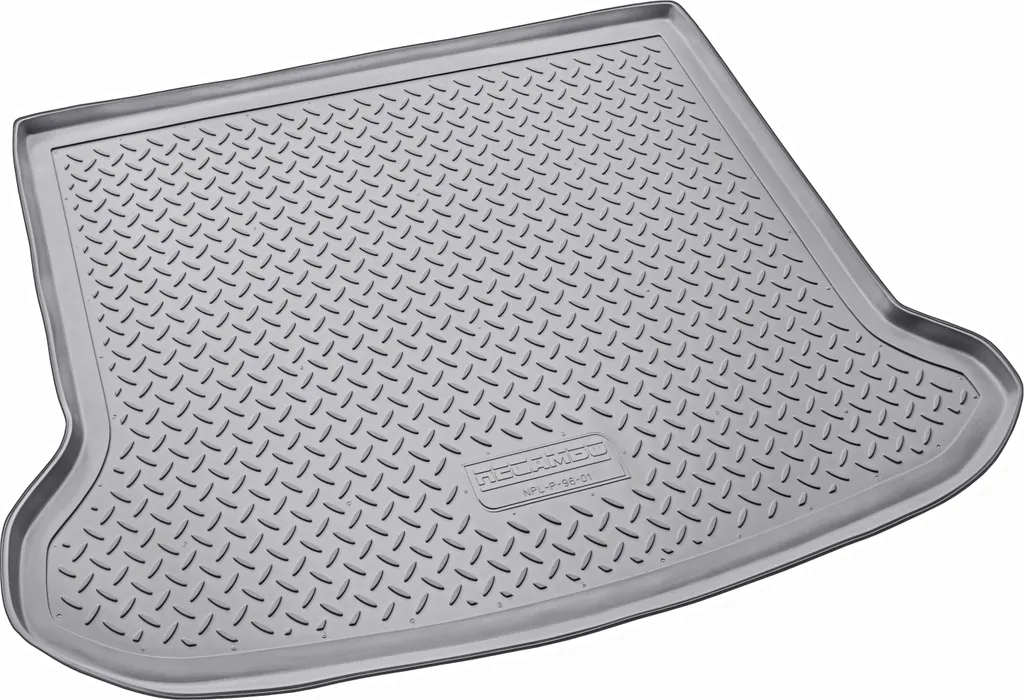 Vasca Baule Volvo XC60 I (2008-2017) Grigia in Gomma Alta Resistenza