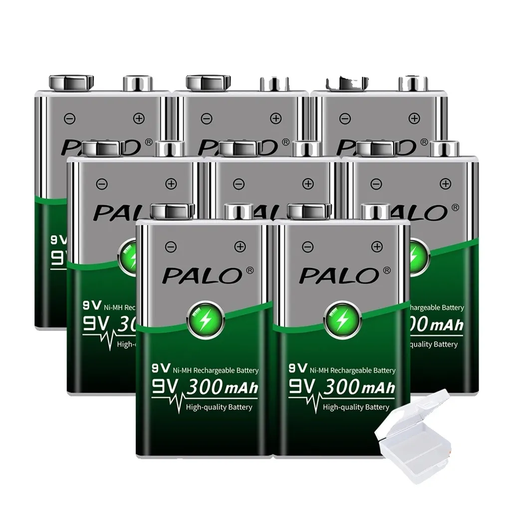 Accu 9V rechargeable Ni-MH pour multimètres et appareils de mesure
