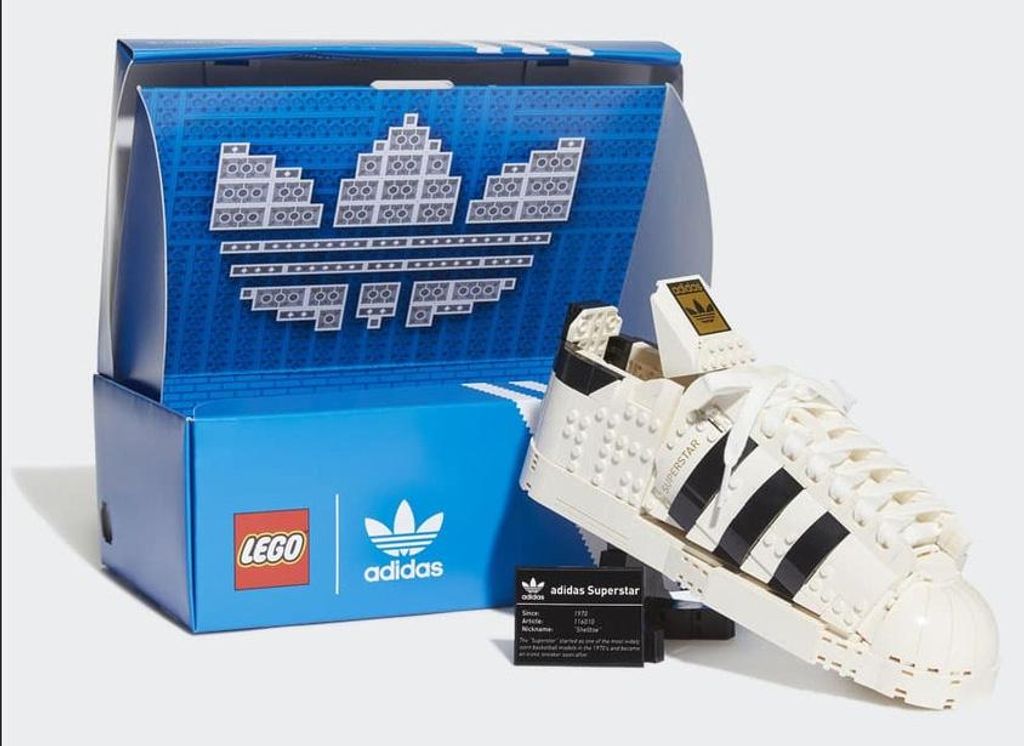LEGO 10282 Icons adidas Originals Superstar Sportschuh Produktbild 