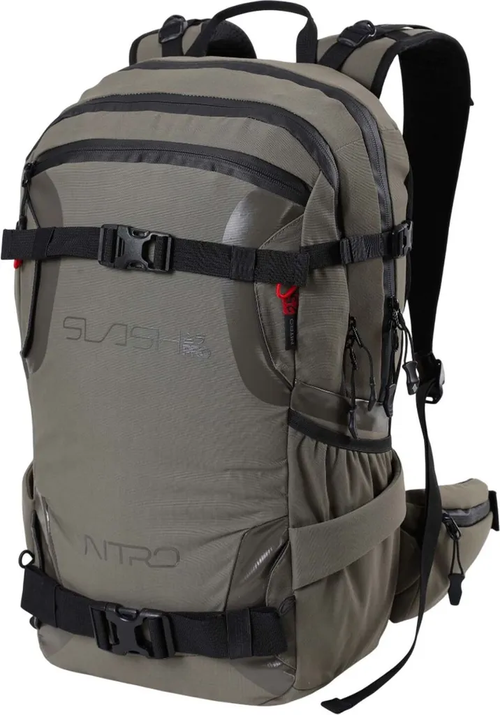 Sac à dos Nitro Slash 25 Pro robuste avec finition Waxed Lizard grise - 5