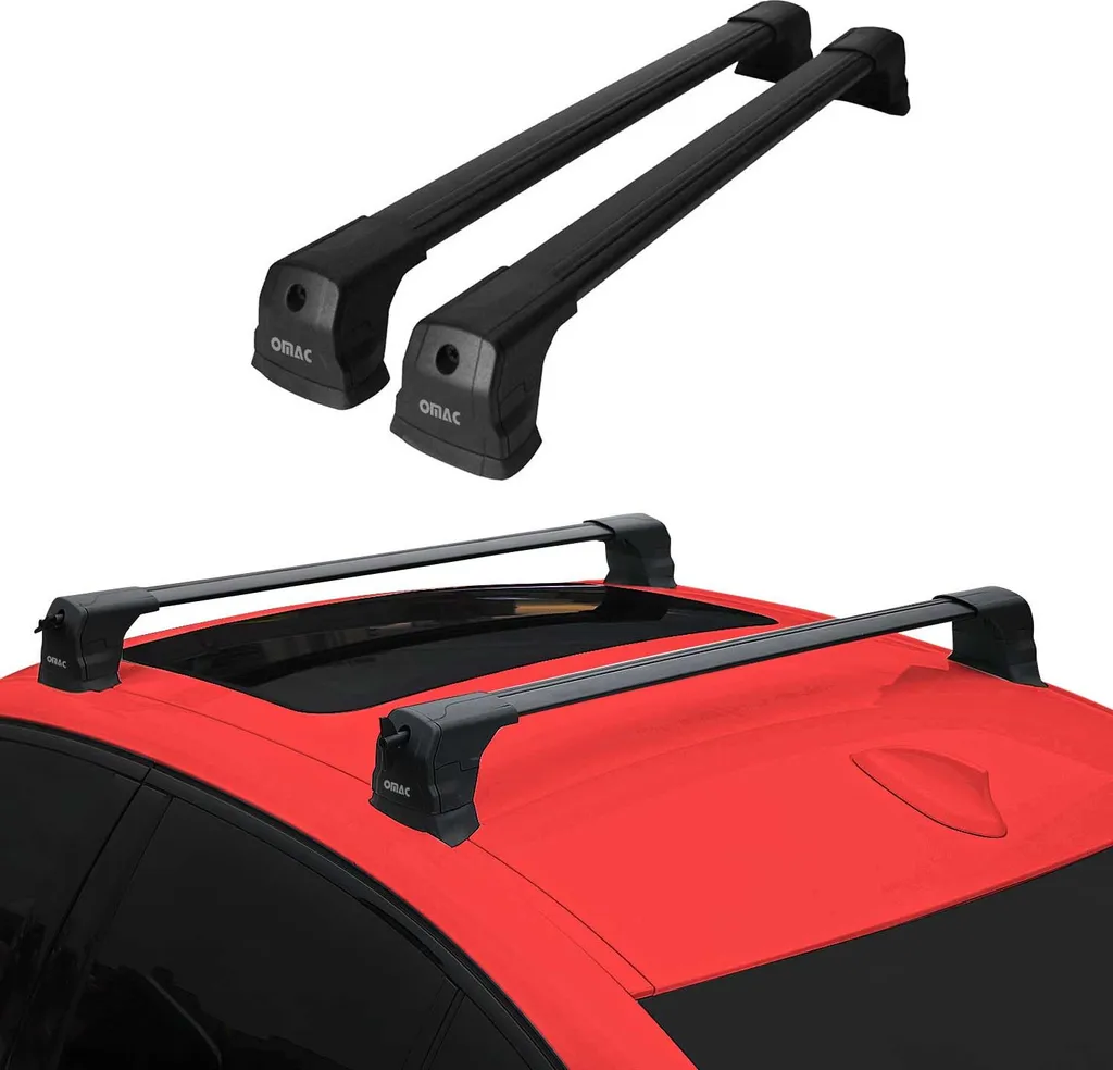 Portapacchi Portapacchi per Citroen Berlingo 2018-2025 Alluminio Nero 2 pz