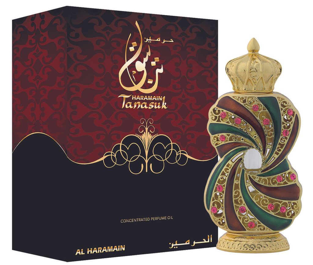 Al Haramain Tanasuk Parfümiertes Öl 12 ml (unisex) Produktbild 