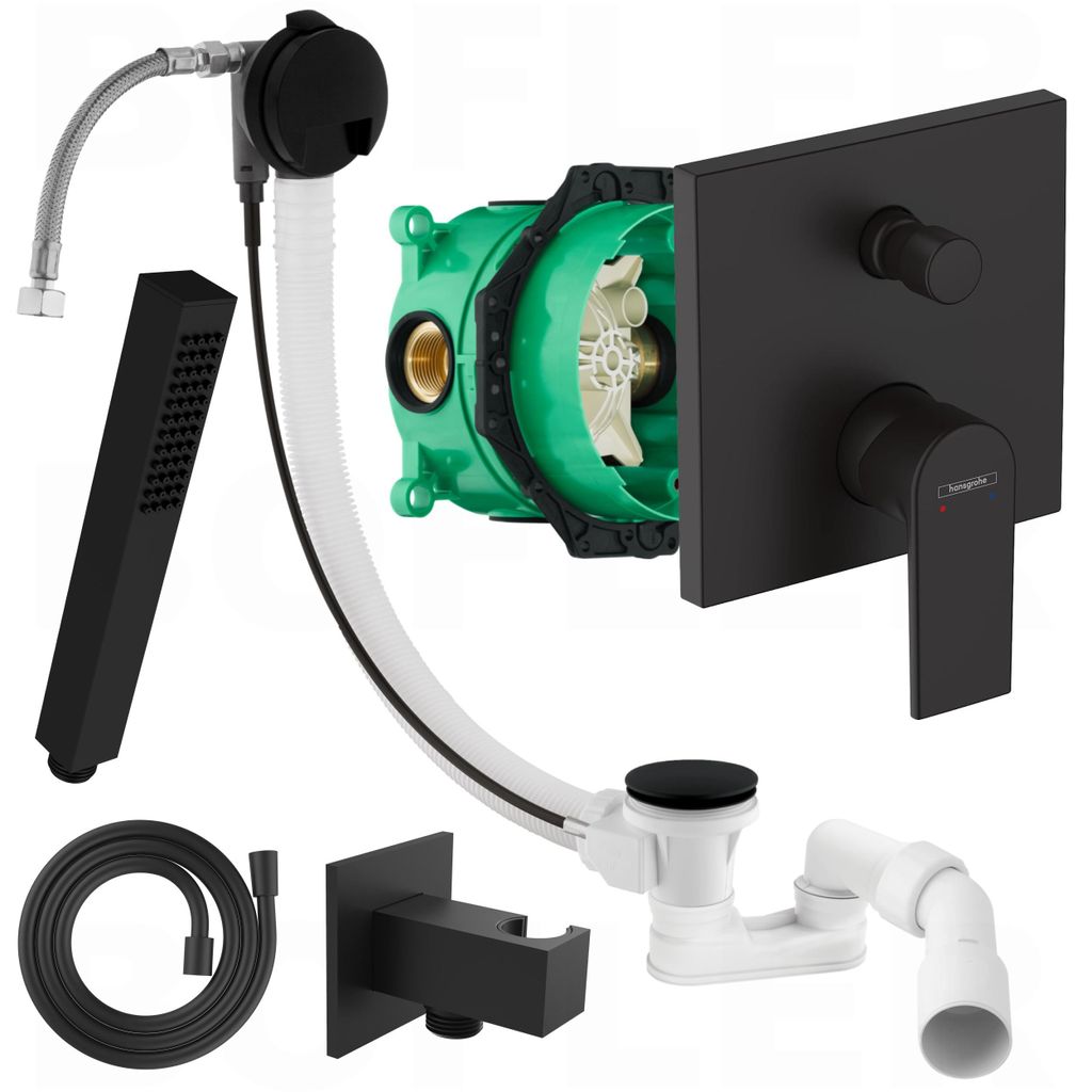 HANSGROHE VERNIS SHAPE Armatur mit Umsteller + IBOX 1 | Produktbild 