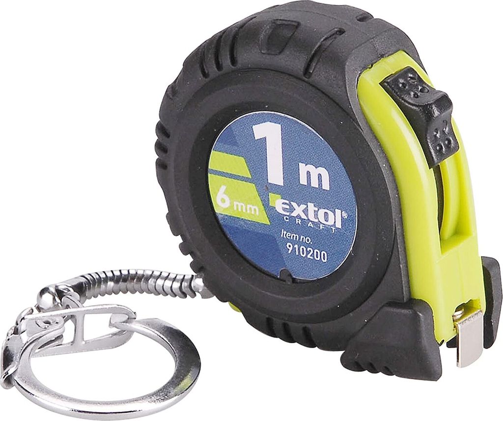 EXTOL CRAFT Bandmaß Aufhänger, 1m, Bandbreite 6mm
