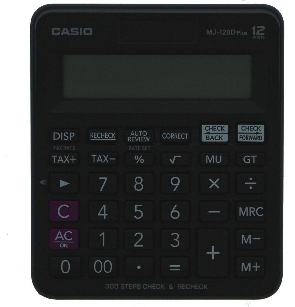 Casio MJ-120D Plus, Desktop, Einfacher Taschenrechner, 12 Produktbild 