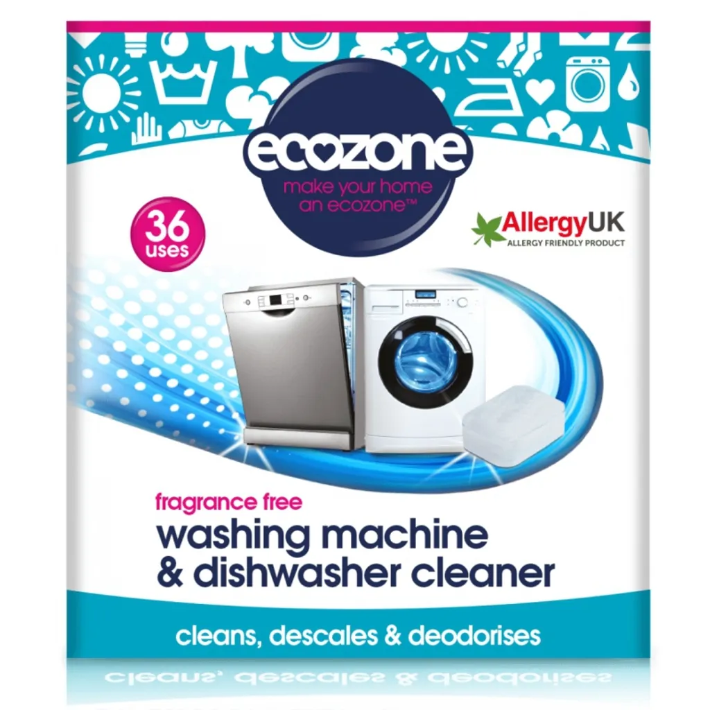 Ecozone Nettoyant Lave-Vaisselle et Lave-Linge 6 Pastilles Anti-Calcaire