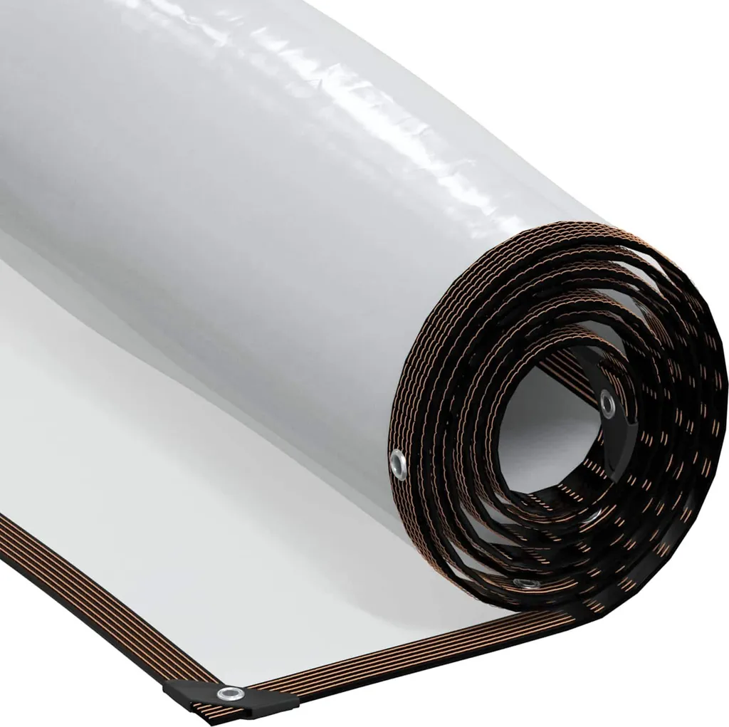 Telone con occhielli trasparente 4 x 4 m in polietilene