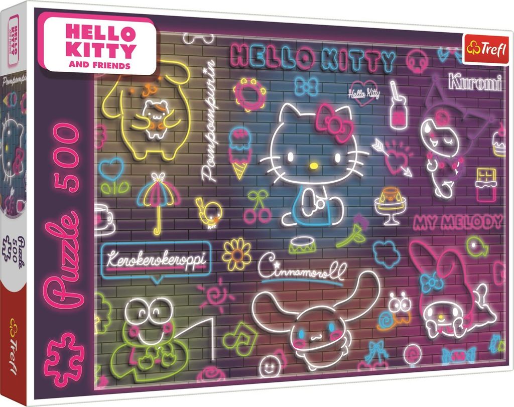 TREFL Puzzle Neonow Hello Kitty 500 dls