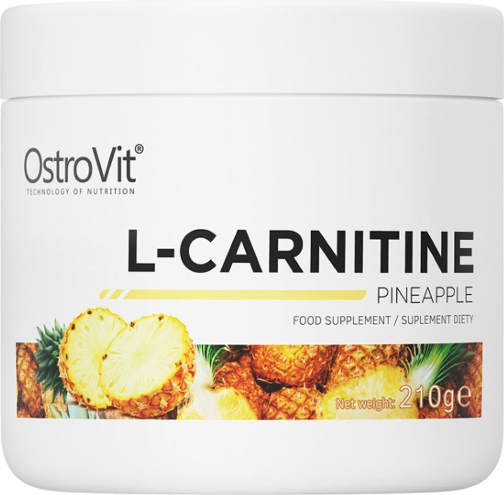 OstroVit | L-Carnitina tartrato in polvere / Ananas Immagine del prodotto 