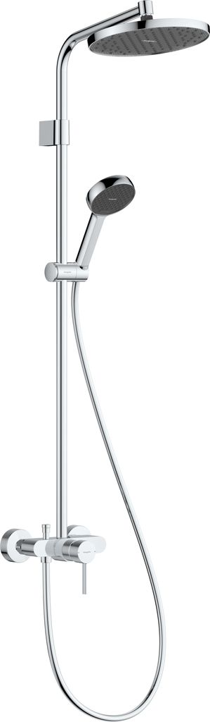 hansgrohe Activera S Duschsystem 240, 1 Strahlart, EcoSmart, mit Einhebelmischer Varia, 28875000