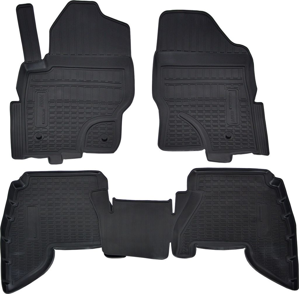 NORM LINERS | 3D Gummimatten Auto Matten Fussmatten Kompatibel mit Nissan Pathfinder R51 2005-2014, Individuelle Passform mit Hohem Rand cca 4-5cm,...