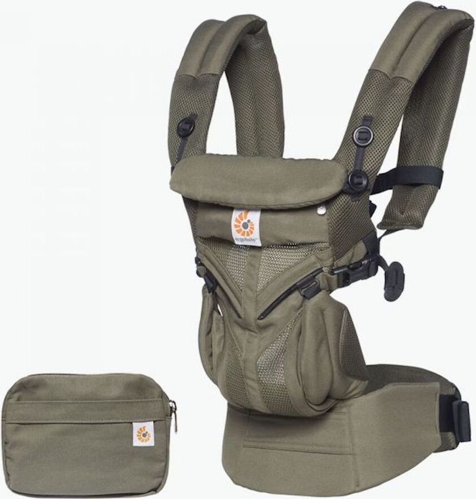 Ergobaby Babytrage Omni 360 Cool Air Mesh, Farbe:Khaki Produktbild 