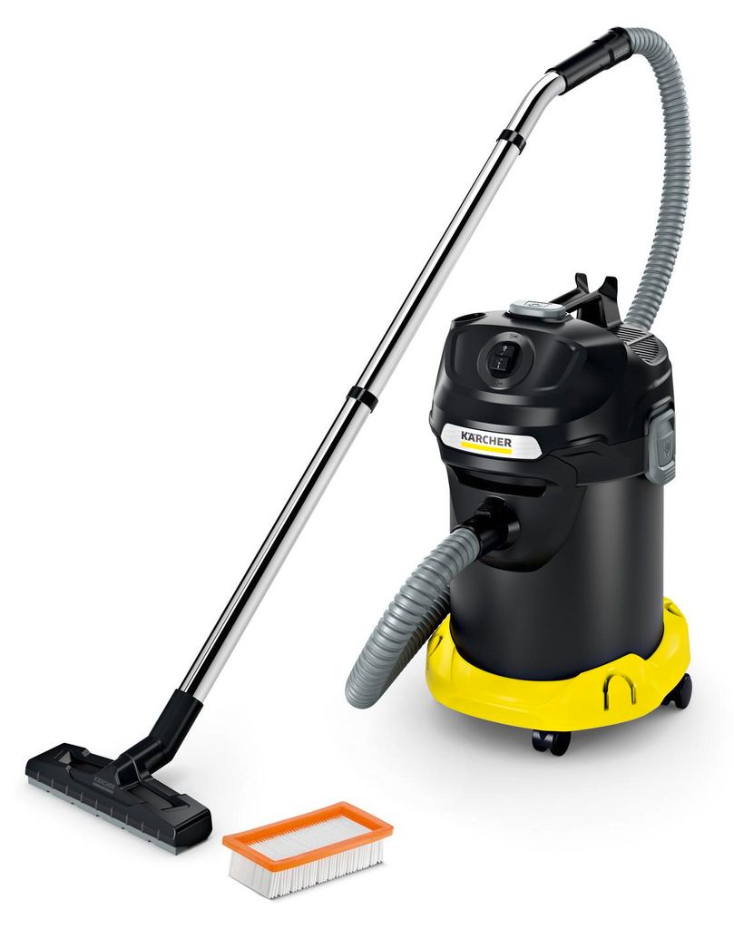 Kärcher Aschesauger AD 4 Premium, 600W, 17l, Flachfilter, Produktbild 