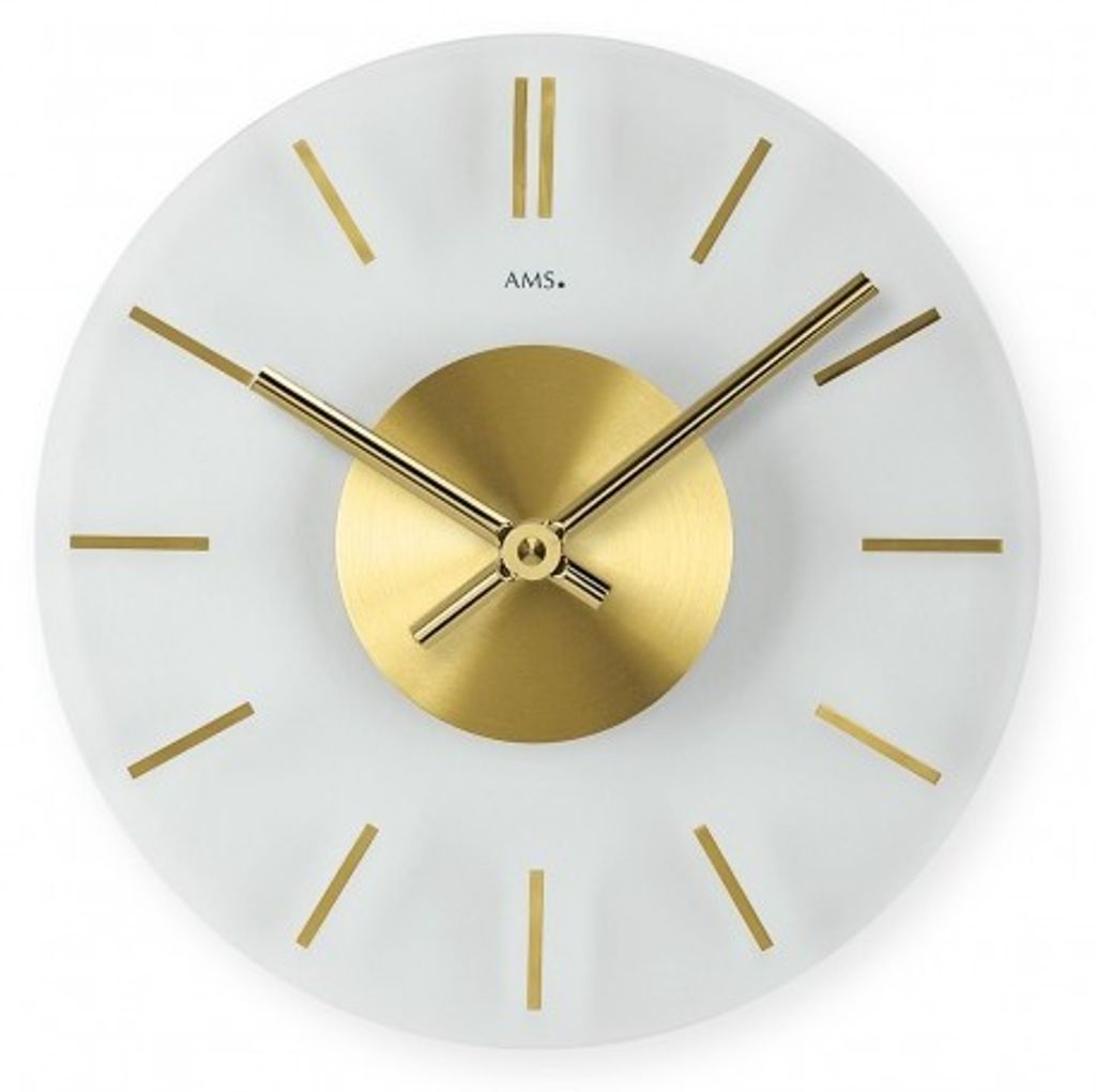 Nástěnné hodiny moderní Průměr: 30 cm - AMS Model: 9319 Obrázek produktu 