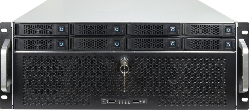Inter-Tech IPC Storage 4U-4708, Server-Gehäuse Produktbild 