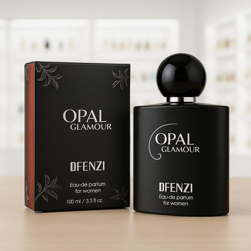 JFenzi Opal Glamour Eau de Parfum Damen 100 ml – Eleganter, langanhaltender Duft mit Birne, Jasmin & Zeder