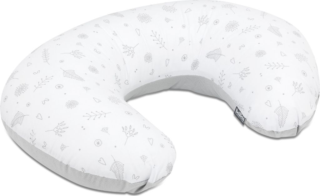 Bellochi Klein Stillkissen mit Bezug - aus Baumwolle und Polyester - - Baby Lagerungskissen - Kuschelkissen - 40x60 cm Multifunktionale Positioni...